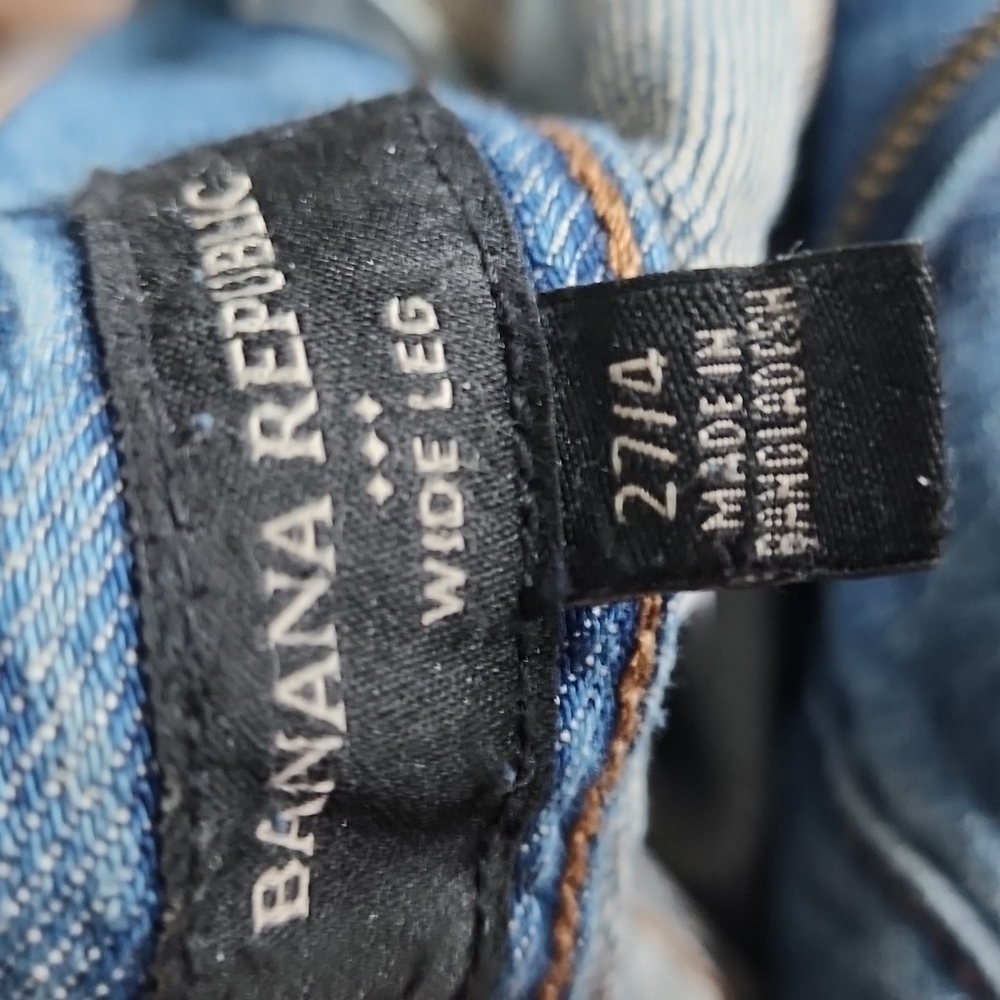 Banana Republic brand new wide leg bell bottom flare jeans - Picture 9 of 9